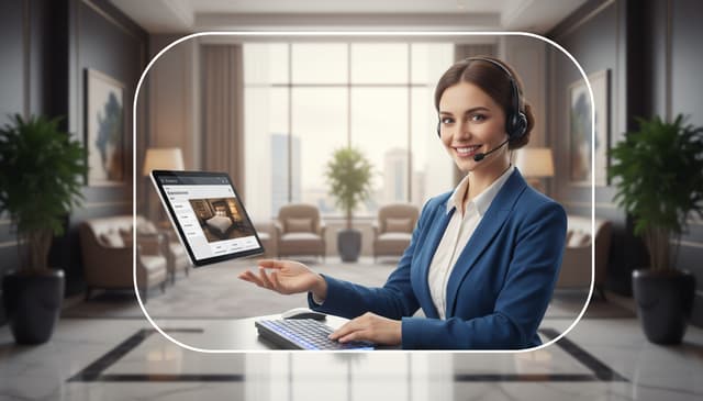 Recepcjonistka online dla hotelu: nowoczesne wsparcie recepcji