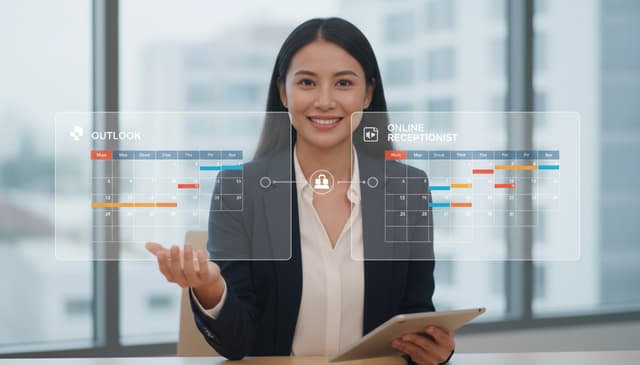 Recepcjonistka online i integracja z kalendarzem Outlook: praktyczny przewodnik