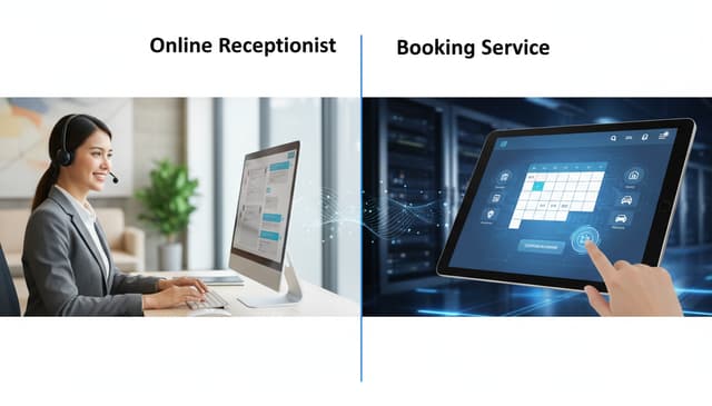 Recepcjonistka online vs serwis rezerwacyjny: co wybrać dla firmy?