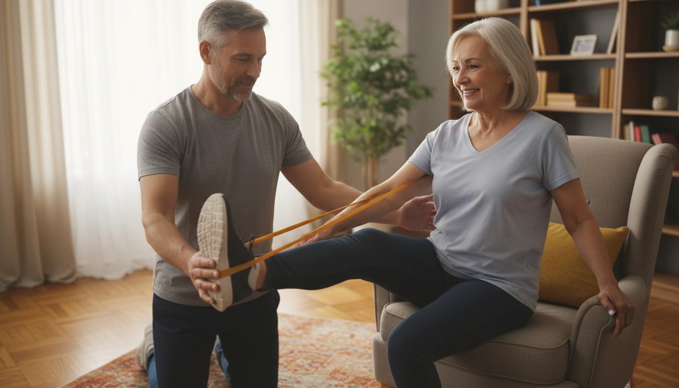Rehabilitacja domowa: praktyczny przewodnik dla pacjentów i opiekunów