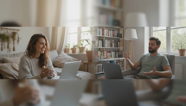 Relaksujące rozmowy online: jak budować bliskość na odległość