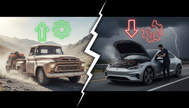 Reliability Comparison of Future Car Technologies: What to Expect