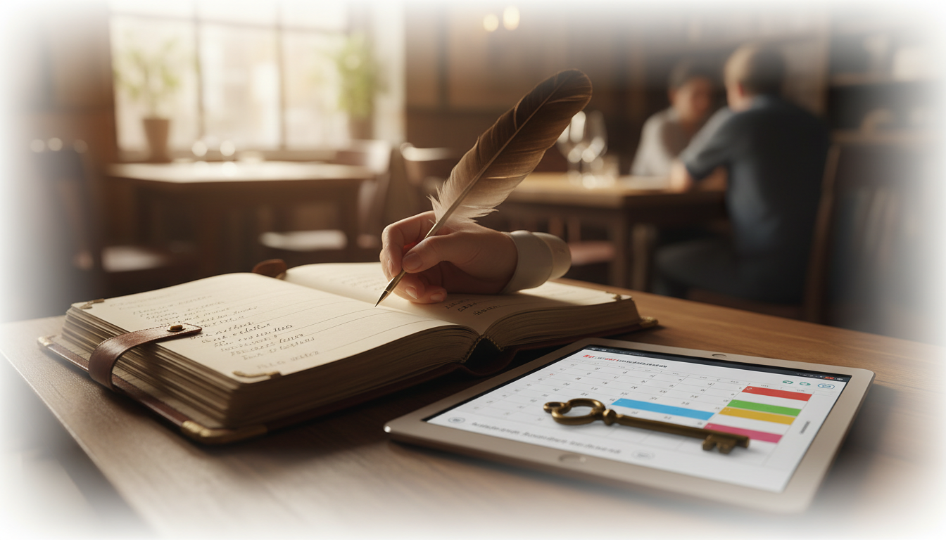 Rezerwacje bez wpadek: zasady, które chronią nerwy i portfel