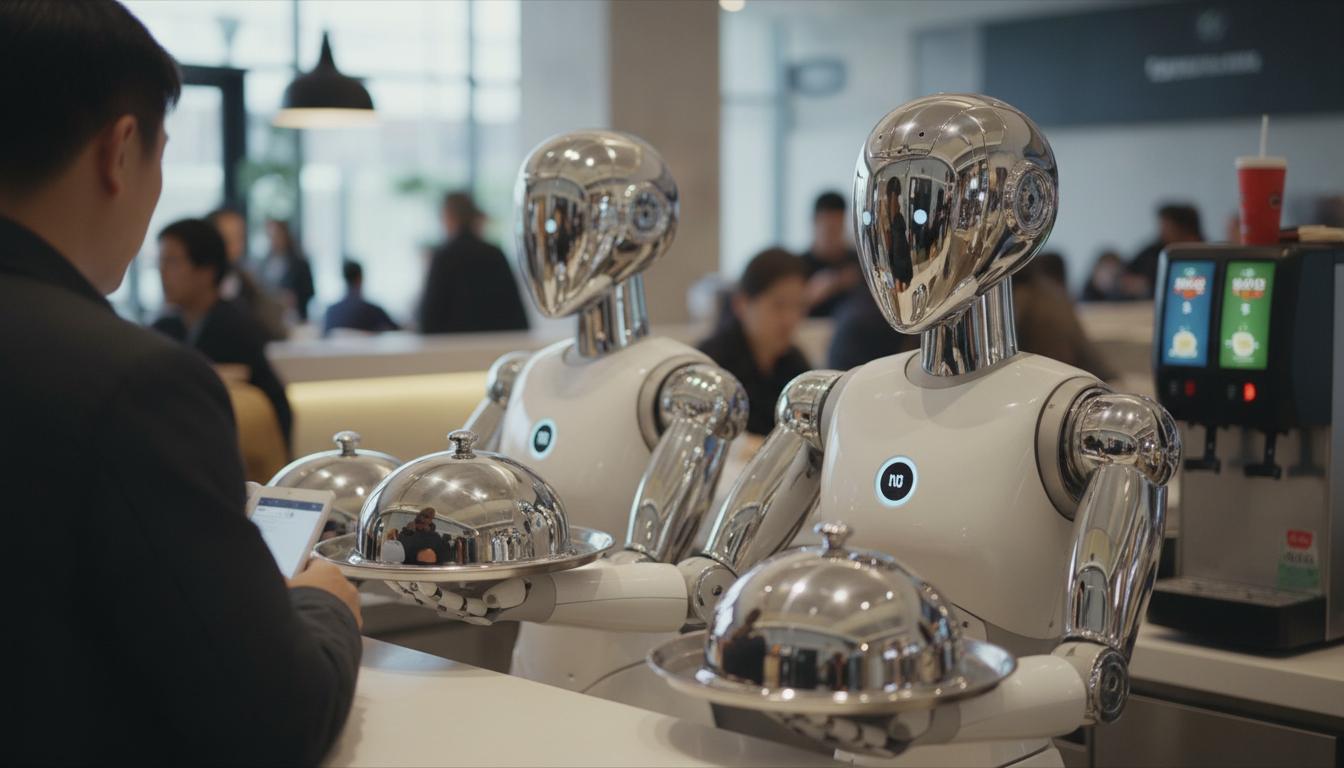 Roboty obsługujące zamówienia: jak usprawniają procesy w firmach