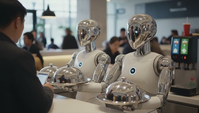 Roboty obsługujące zamówienia: jak usprawniają procesy w firmach