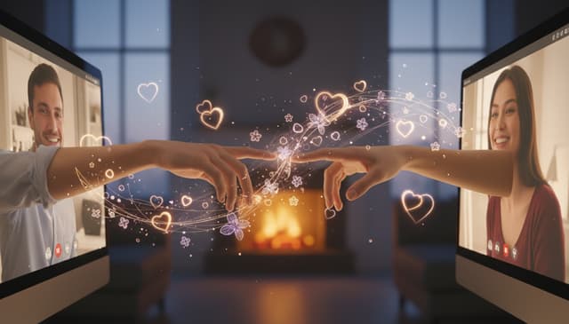Romantyczne gesty online: jak wyrazić uczucia na odległość