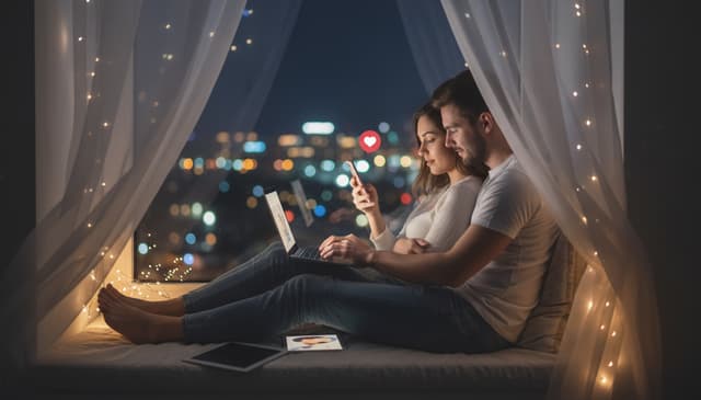 Romantyczne historie poznania online: jak rodzą się miłości w sieci