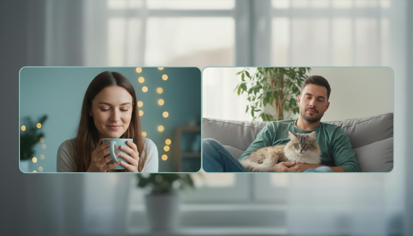 Rozmowa online która relaksuje: jak skutecznie odprężyć się przez internet