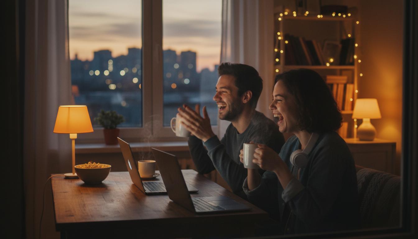 Jak przygotować rozmowę online na wieczór: praktyczny poradnik