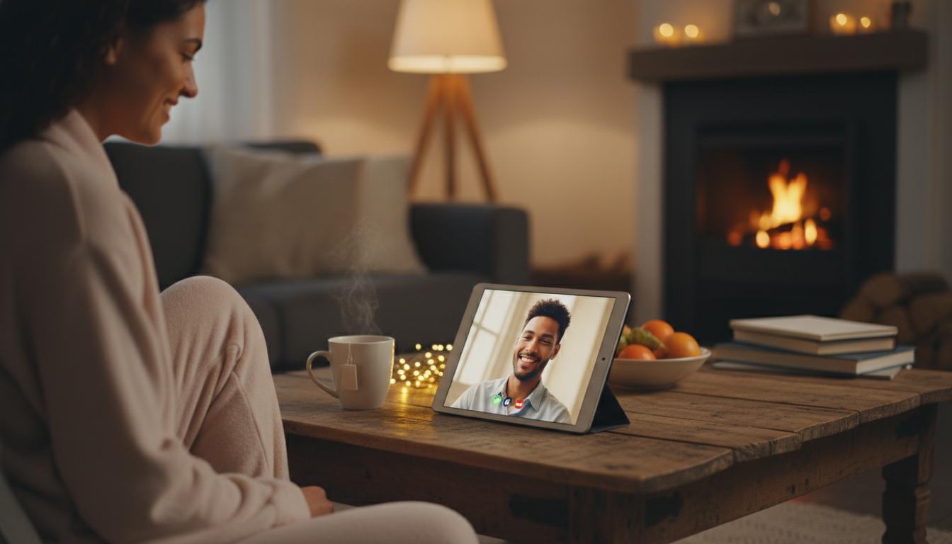 Rozmowa online na wieczorne odprężenie: praktyczne wskazówki