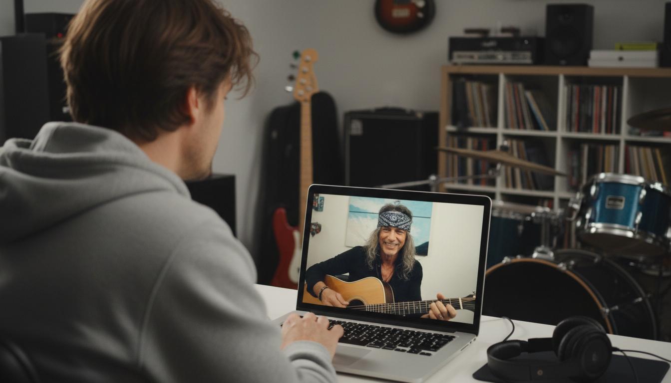 Rozmowa przez internet ze znanym muzykiem: jak się do niej przygotować