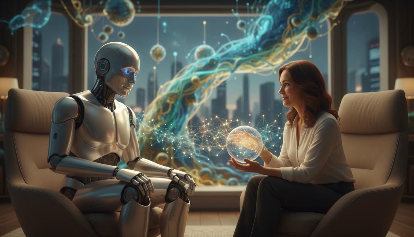 Rozmowa terapeutyczna AI: jak technologia wspiera zdrowie psychiczne