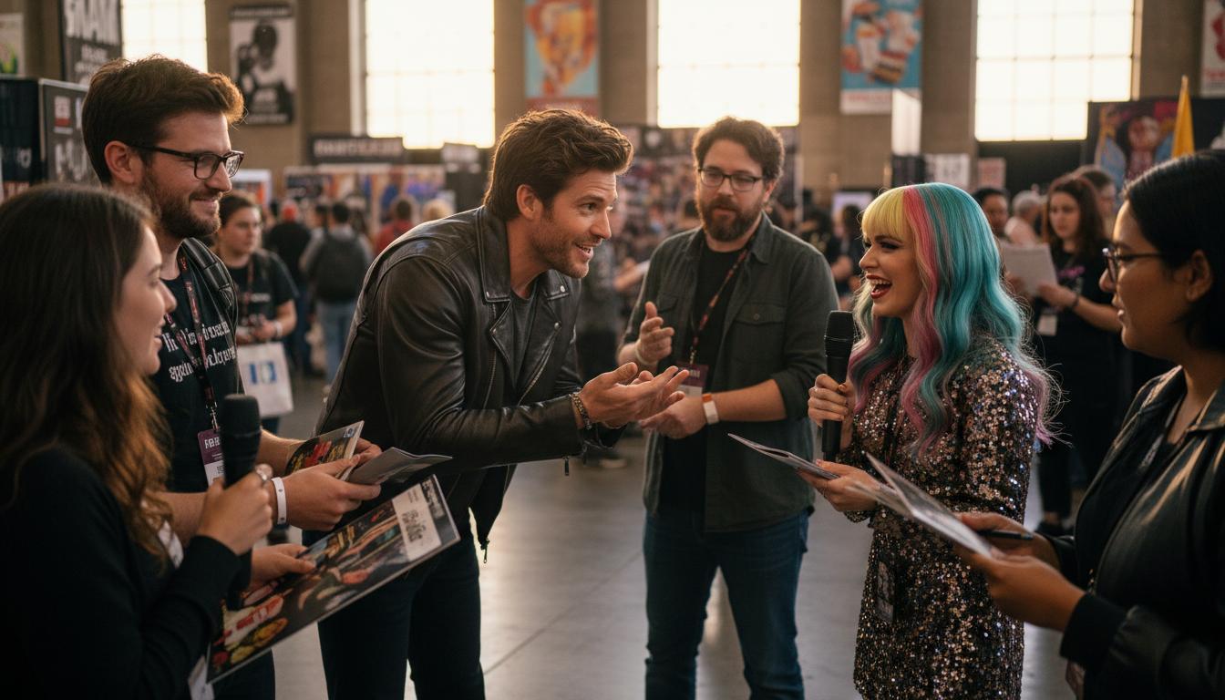 Rozmowy z idolami popkultury: przewodnik po inspirujących wywiadach