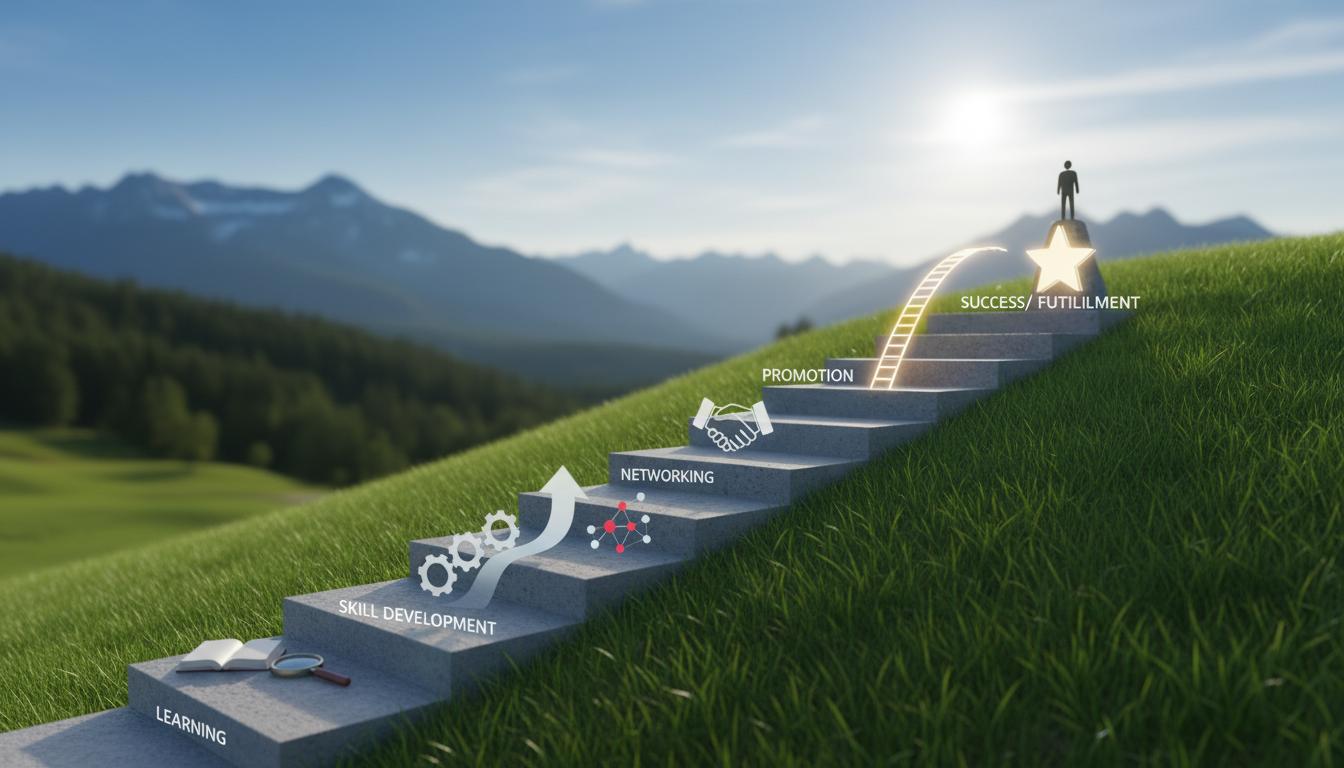 Rozwój kariery krok po kroku: praktyczny przewodnik dla profesjonalistów