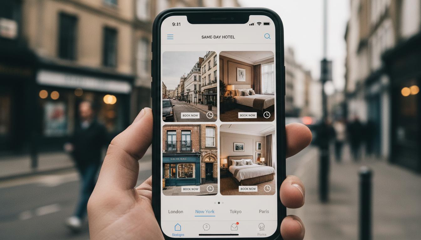 How a Same Day Hotel App Is Changing Last-Minute Travel Planning