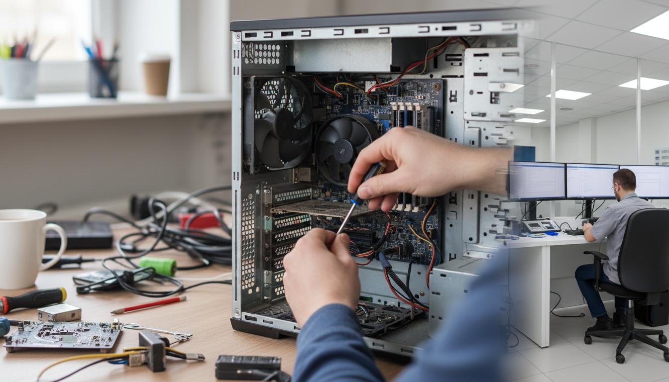 Samodzielna naprawa komputera czy serwis: co wybrać i kiedy?