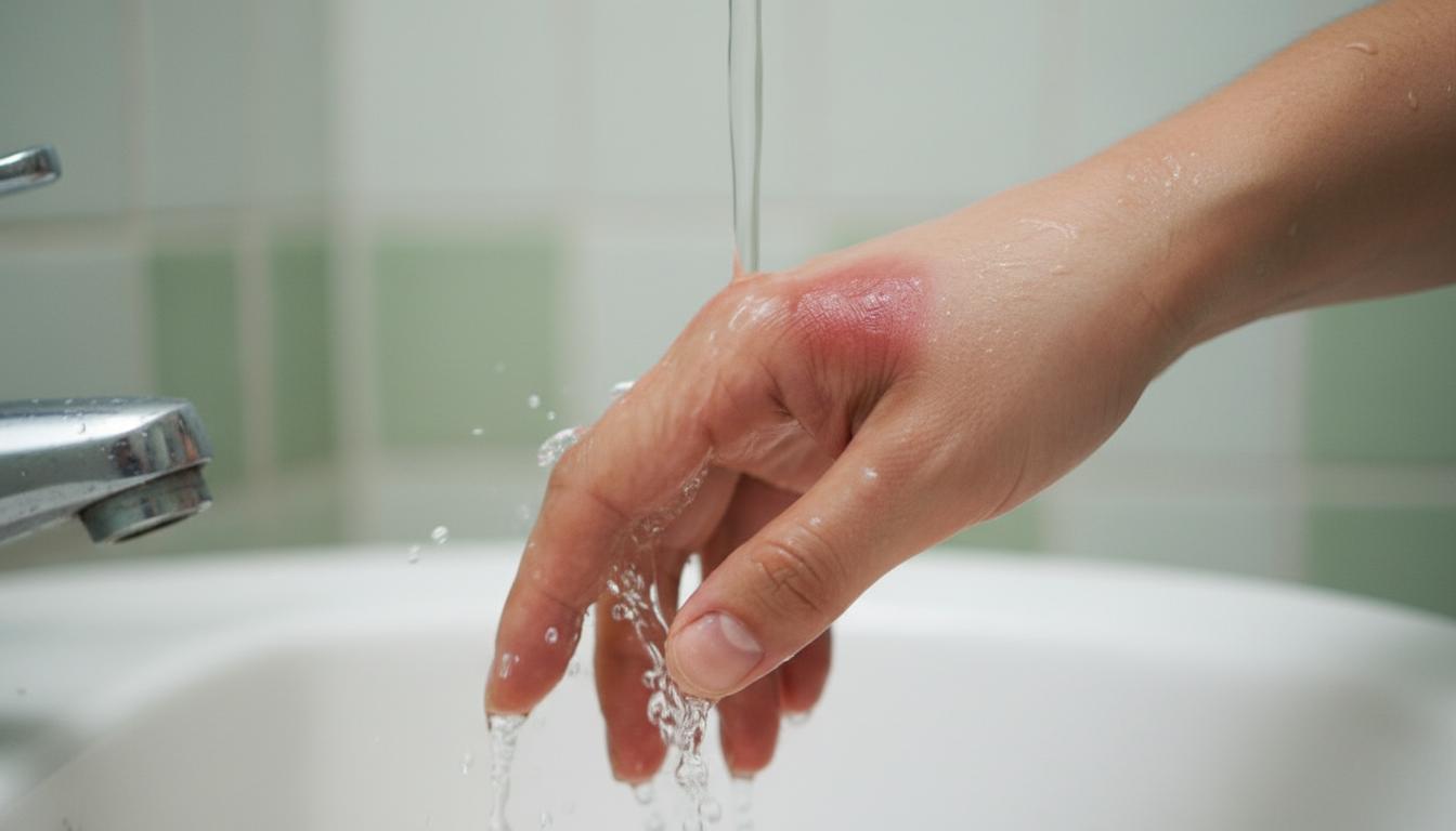 Schładzanie oparzeń: praktyczny przewodnik postępowania