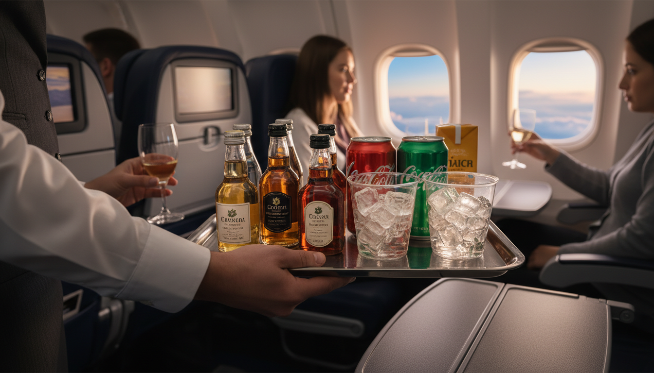 Serwis napojów lotniczych a zaufanie pasażera na 10 km