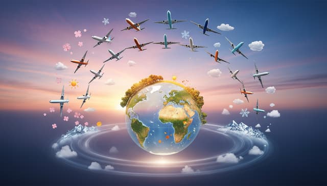 Sezonowosc loty: 12 reguł tańszego latania