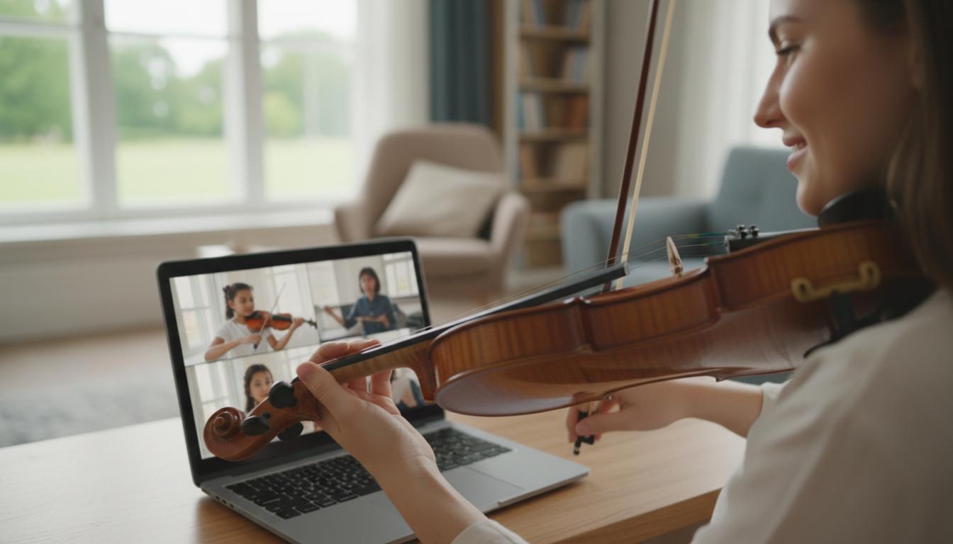 Skrzypce online korepetycje: praktyczny przewodnik dla początkujących