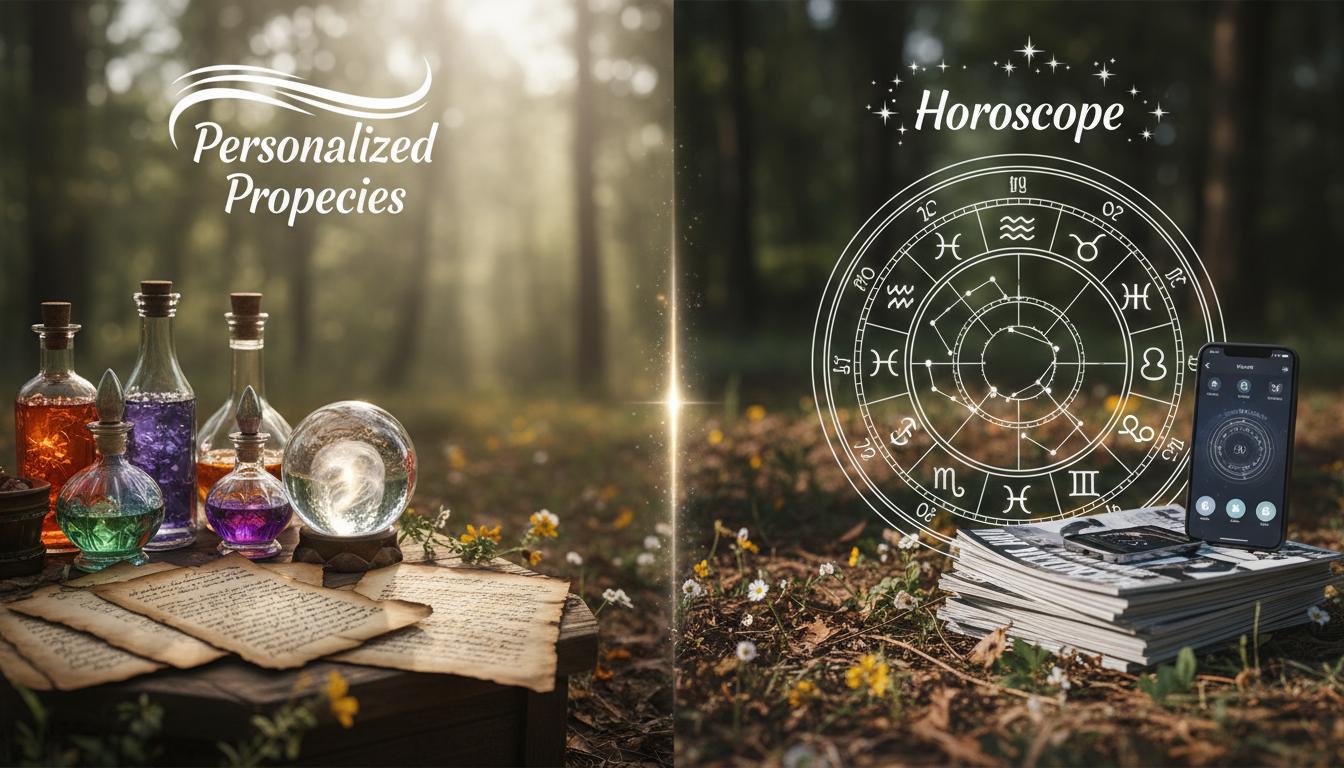 Spersonalizowane przepowiednie vs horoskop: czym się różnią?