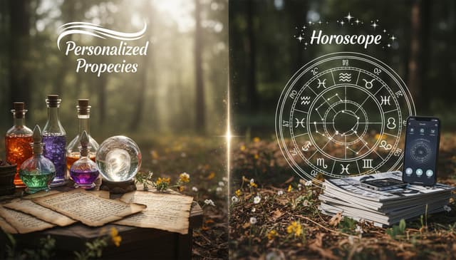 Spersonalizowane przepowiednie vs horoskop: czym się różnią?