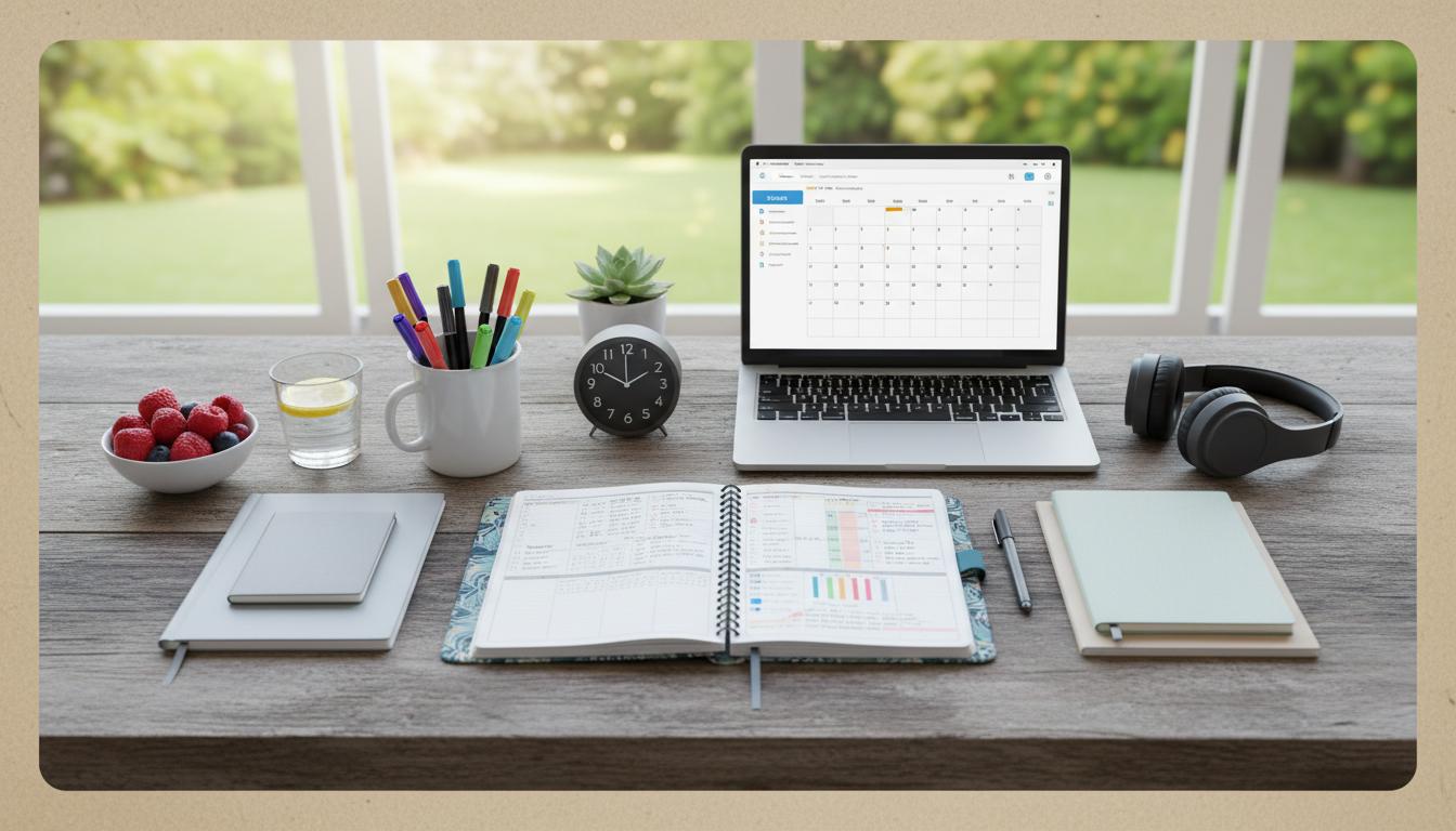 Sposoby na lepszą organizację dnia: praktyczny przewodnik dla każdego