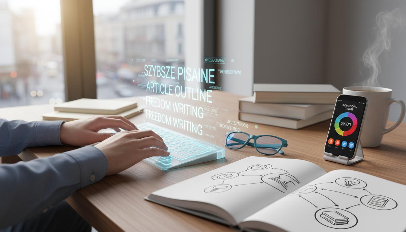 Sposoby na szybsze pisanie artykułów: praktyczny przewodnik