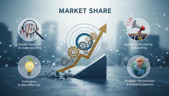 Sposoby na zwiększenie udziału rynkowego: praktyczny przewodnik