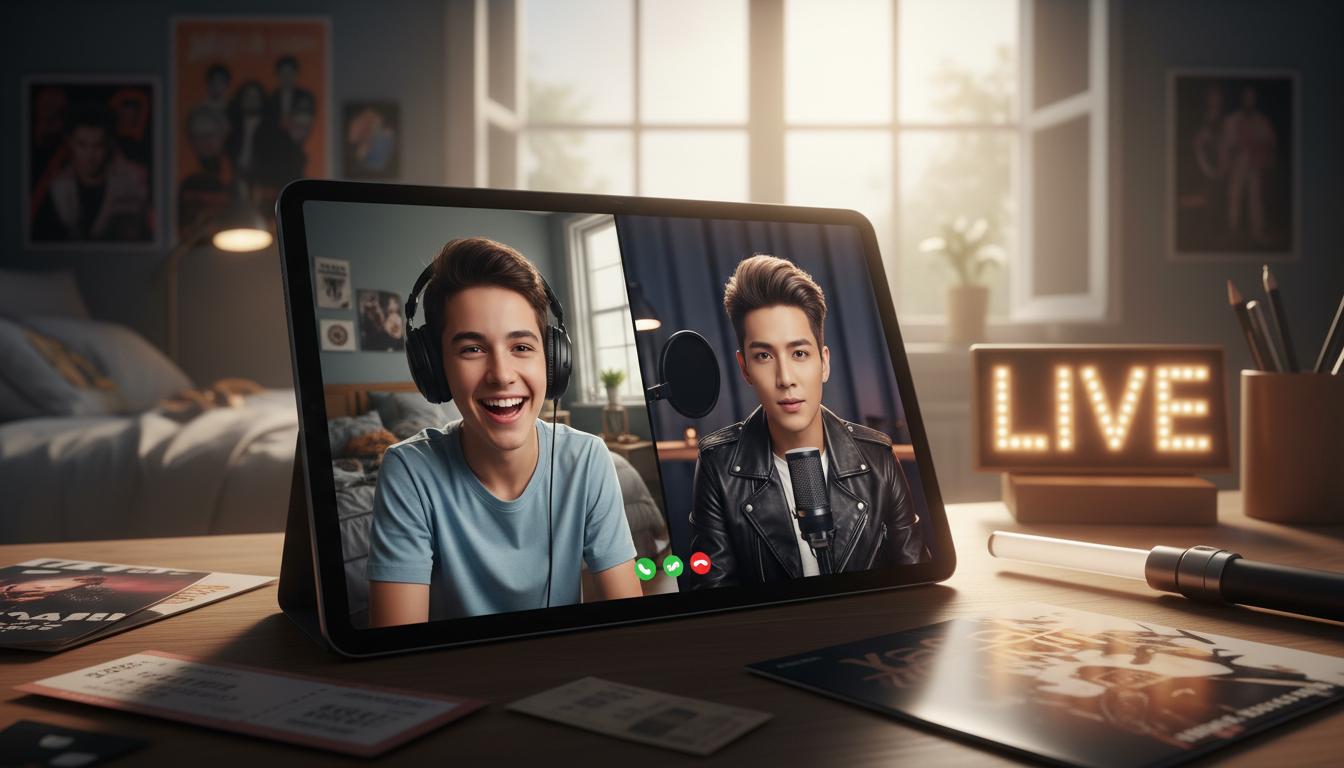 Spotkania online z idolami: jak nawiązać autentyczną relację