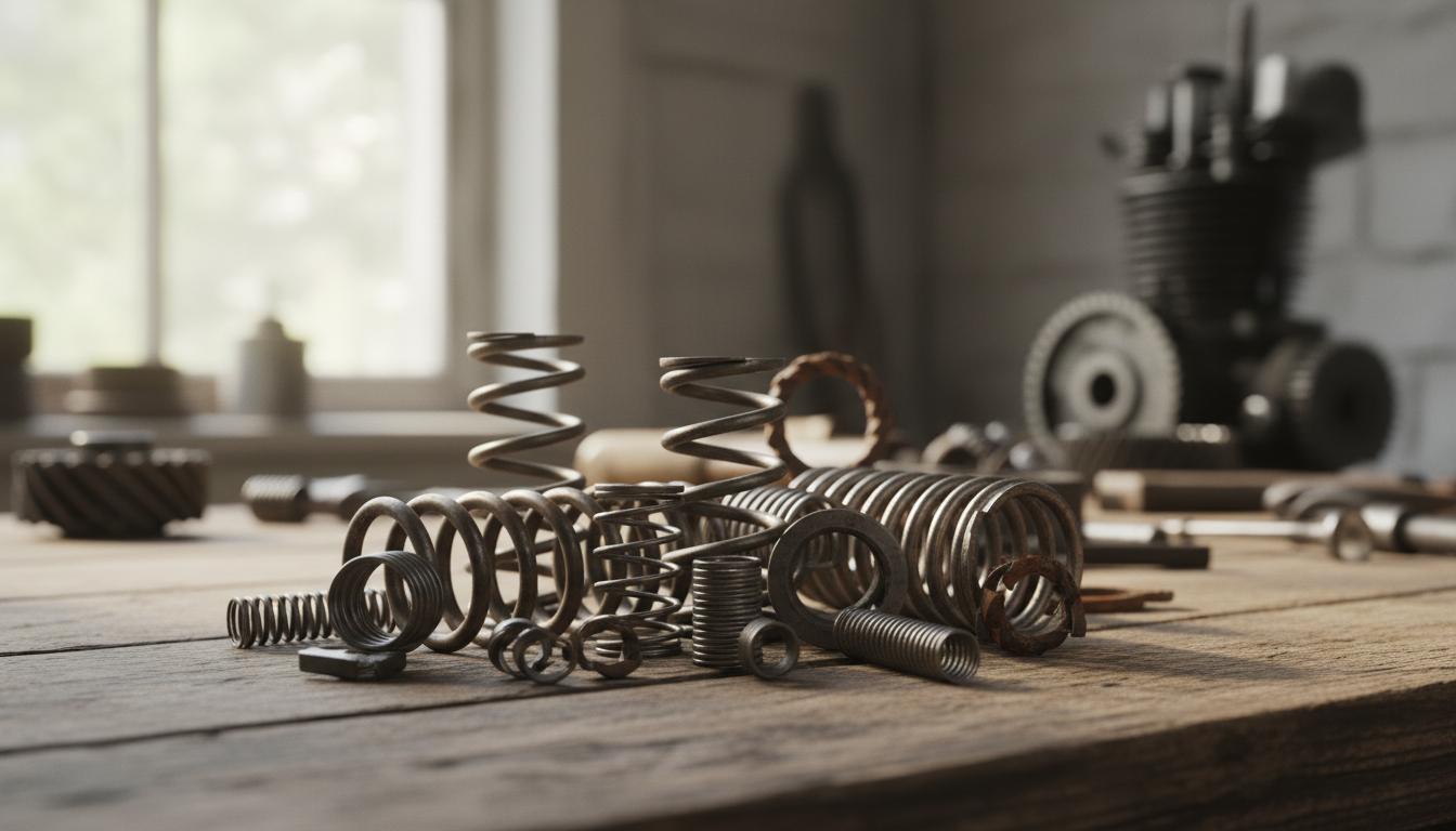Praktyczny przewodnik po sprężynach: zastosowania i rodzaje