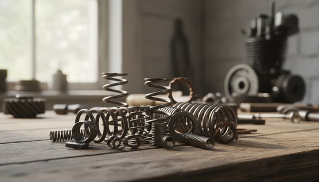 Praktyczny przewodnik po sprężynach: zastosowania i rodzaje