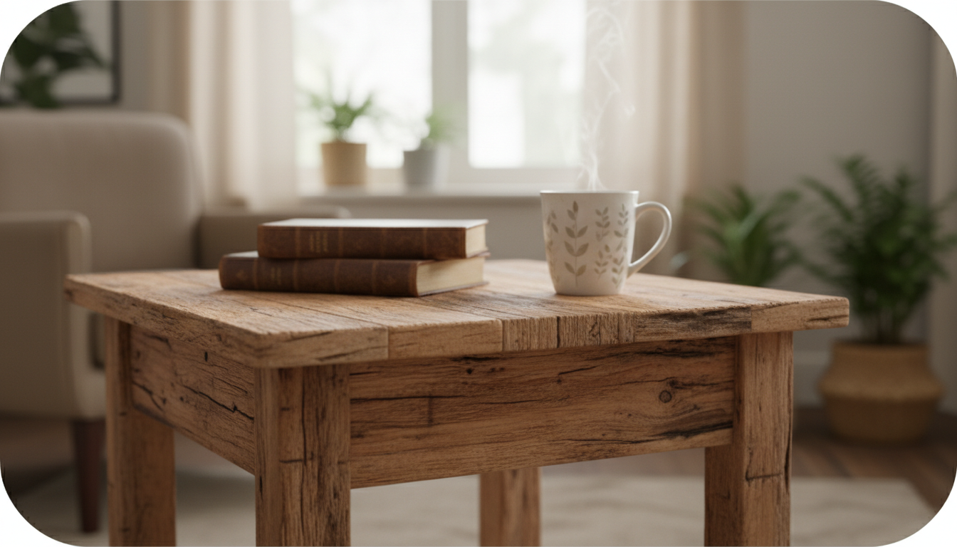 Stolik drewniany 2026 – jak nie przepłacić za pozory jakości