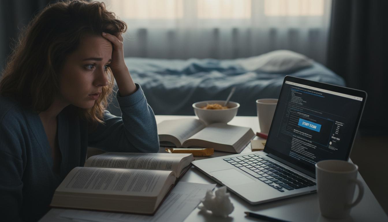 Stres przed egzaminem online: jak go skutecznie opanować?