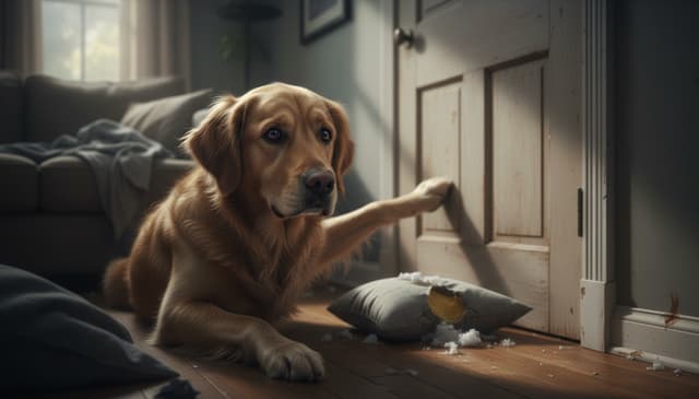 Stres separacyjny u psa: przyczyny, objawy i sposoby radzenia sobie