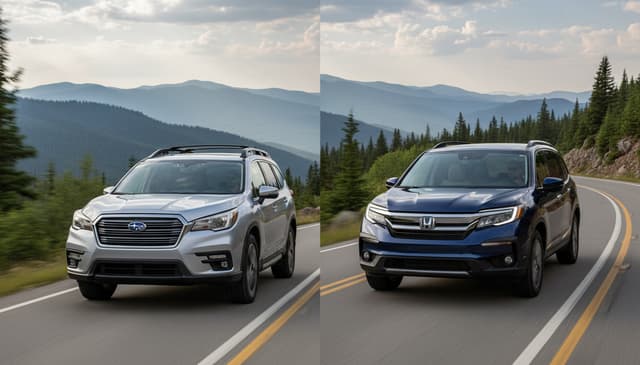 Subaru Ascent Vs Honda Pilot: a Practical Comparison for Family Suvs