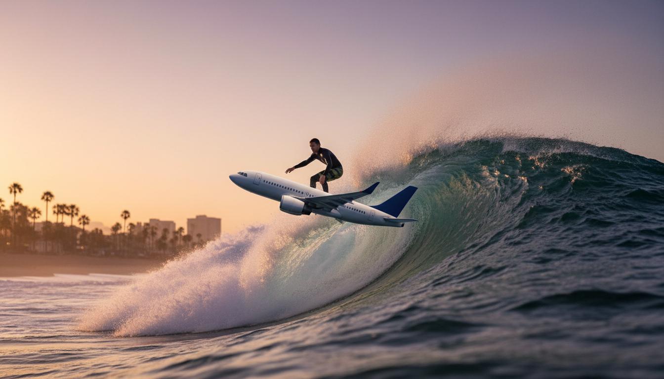 How Surfing Flights Could Reshape the Future of Air Travel