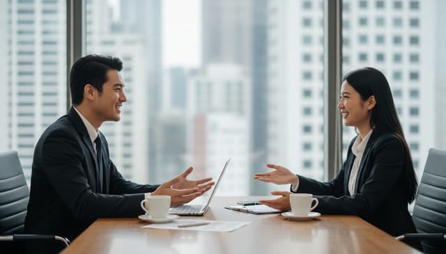 Symulacja rozmowy kwalifikacyjnej w sprzedaży: praktyczny przewodnik