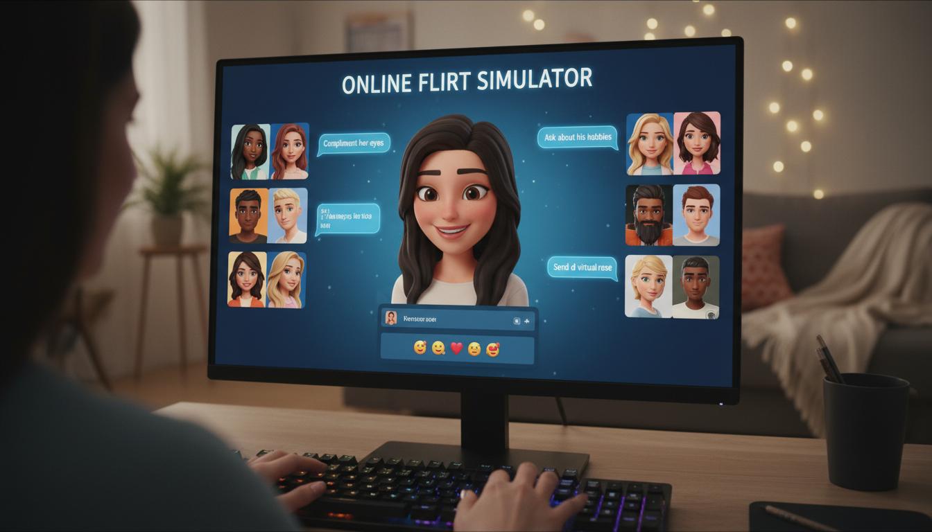 Symulator flirtu online 2026 – trening relacji czy emocjonalna iluzja?
