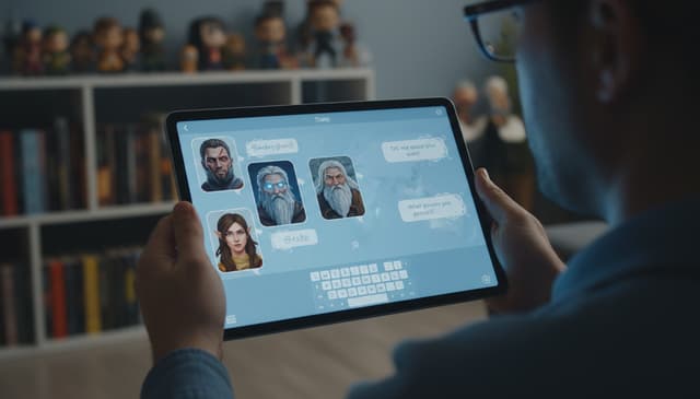 Symulator konwersacji z fikcyjnymi bohaterami: praktyczny przewodnik