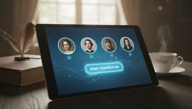 Symulator rozmów z fikcyjnymi postaciami literackimi: jak działa i do czego służy