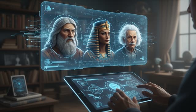 Symulator rozmów z legendarnymi postaciami: jak to działa i do czego służy