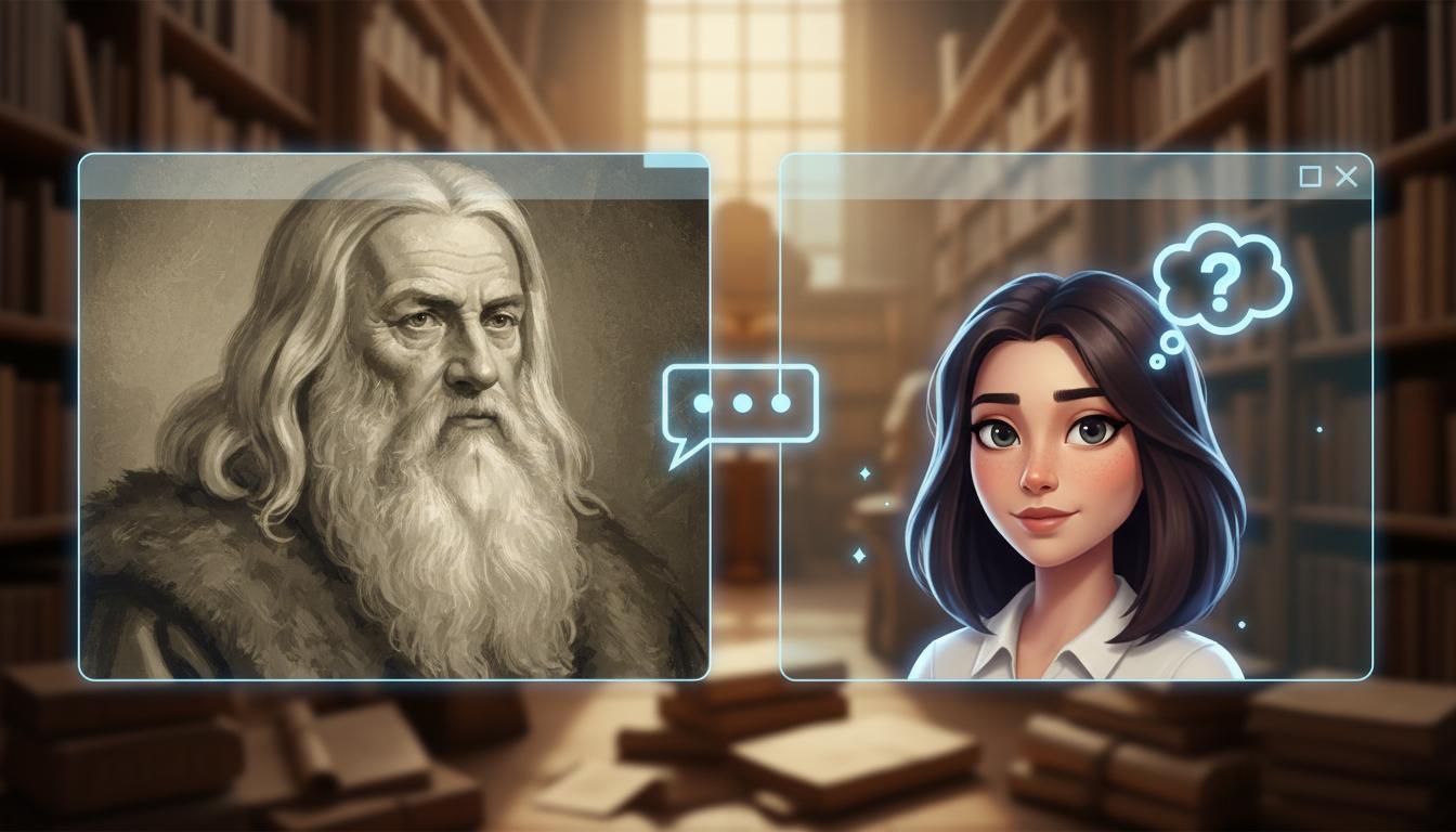 Symulator rozmów z postaciami historycznymi online: jak to działa?