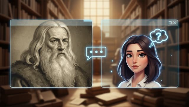 Symulator rozmów z postaciami historycznymi online: jak to działa?