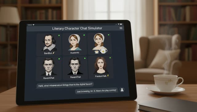 Symulator rozmów z postaciami literackimi online: praktyczny przewodnik