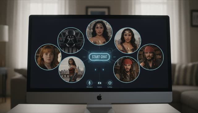 Symulator rozmów z ulubionymi postaciami filmowymi online: jak działa?