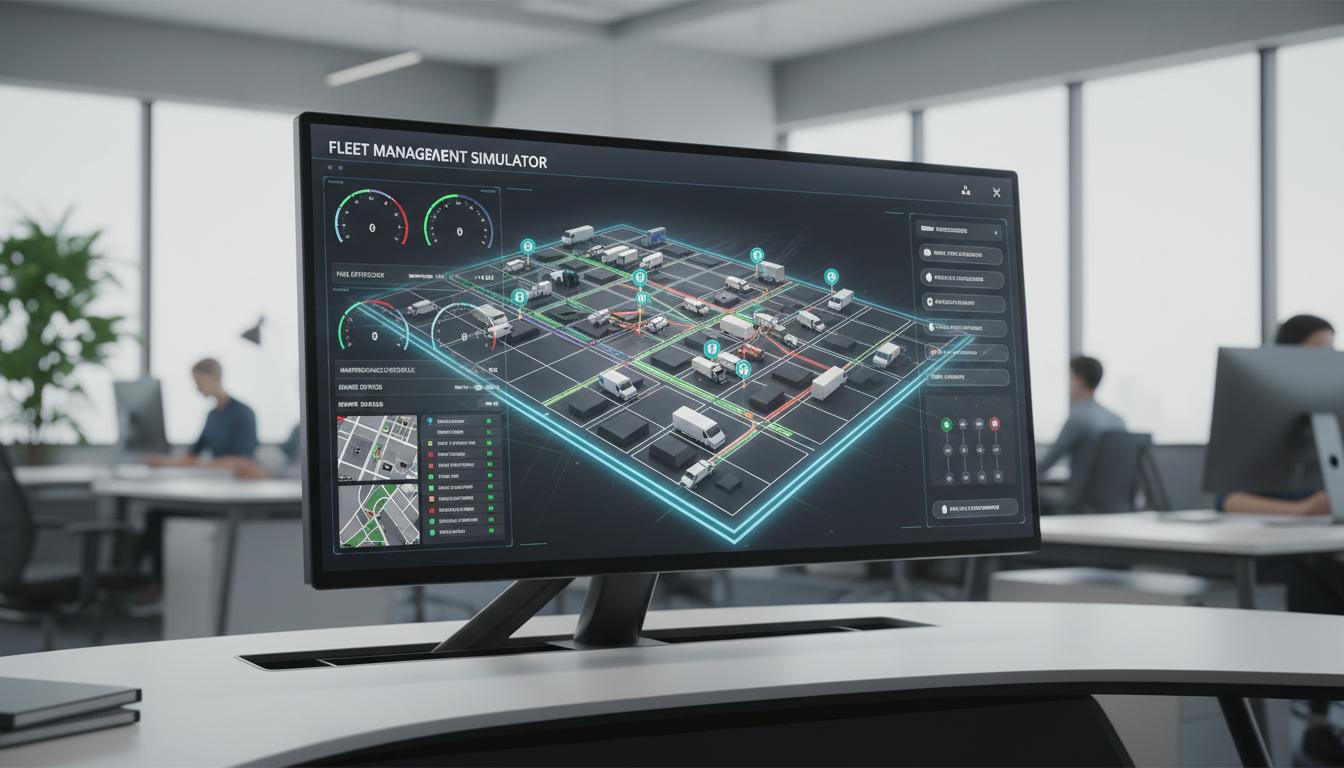 Symulator zarządzania flotą pojazdów: praktyczny przewodnik 2026