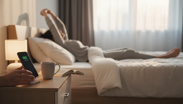 Sypialniana rutyna: jak zbudować zdrowe nawyki przed snem