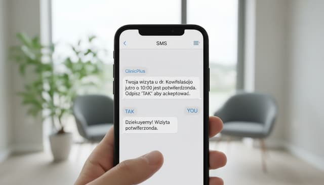 System potwierdzeń wizyt SMS: praktyczny przewodnik dla recepcji