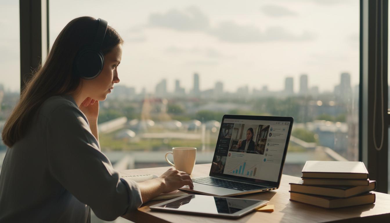 Systematyczna nauka online: jak efektywnie planować czas i cele